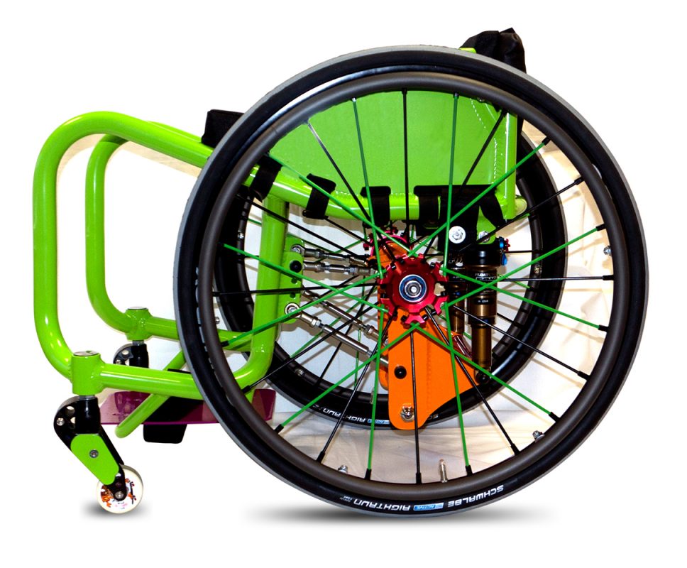 Roma Sport SK8R WCMX Wheelchair Lily Rice